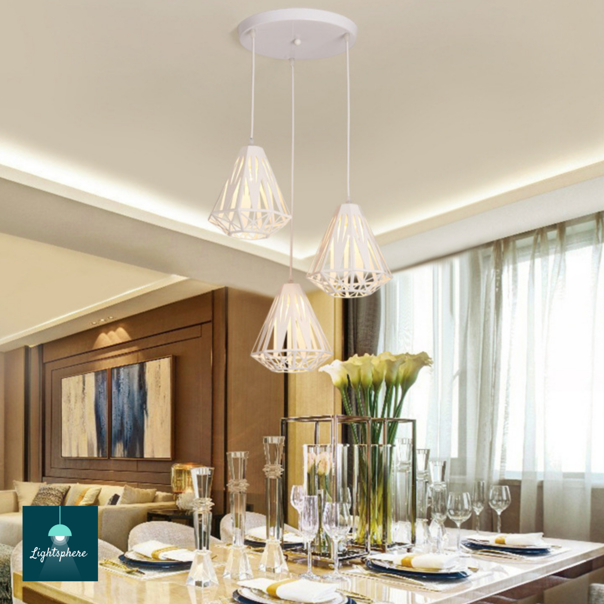 Elegant pendant light
