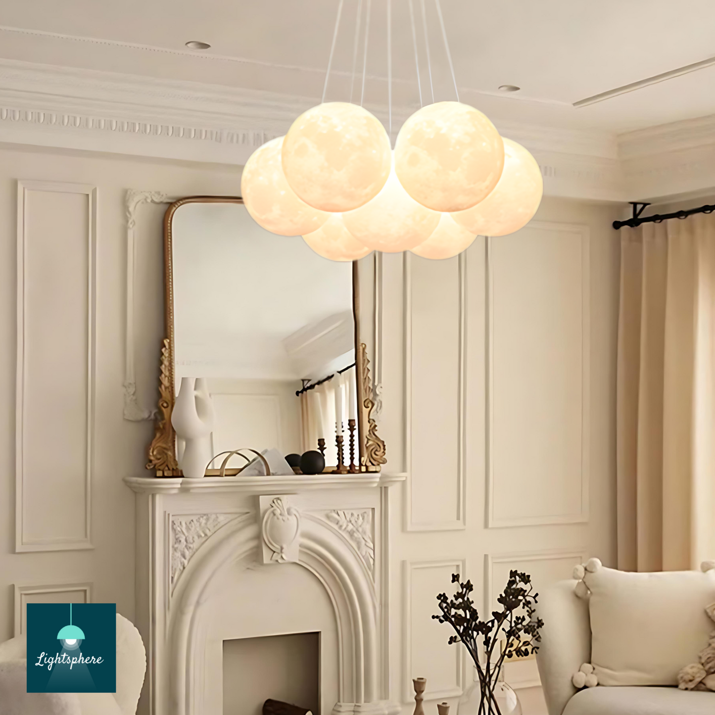 Stylish living room lamps