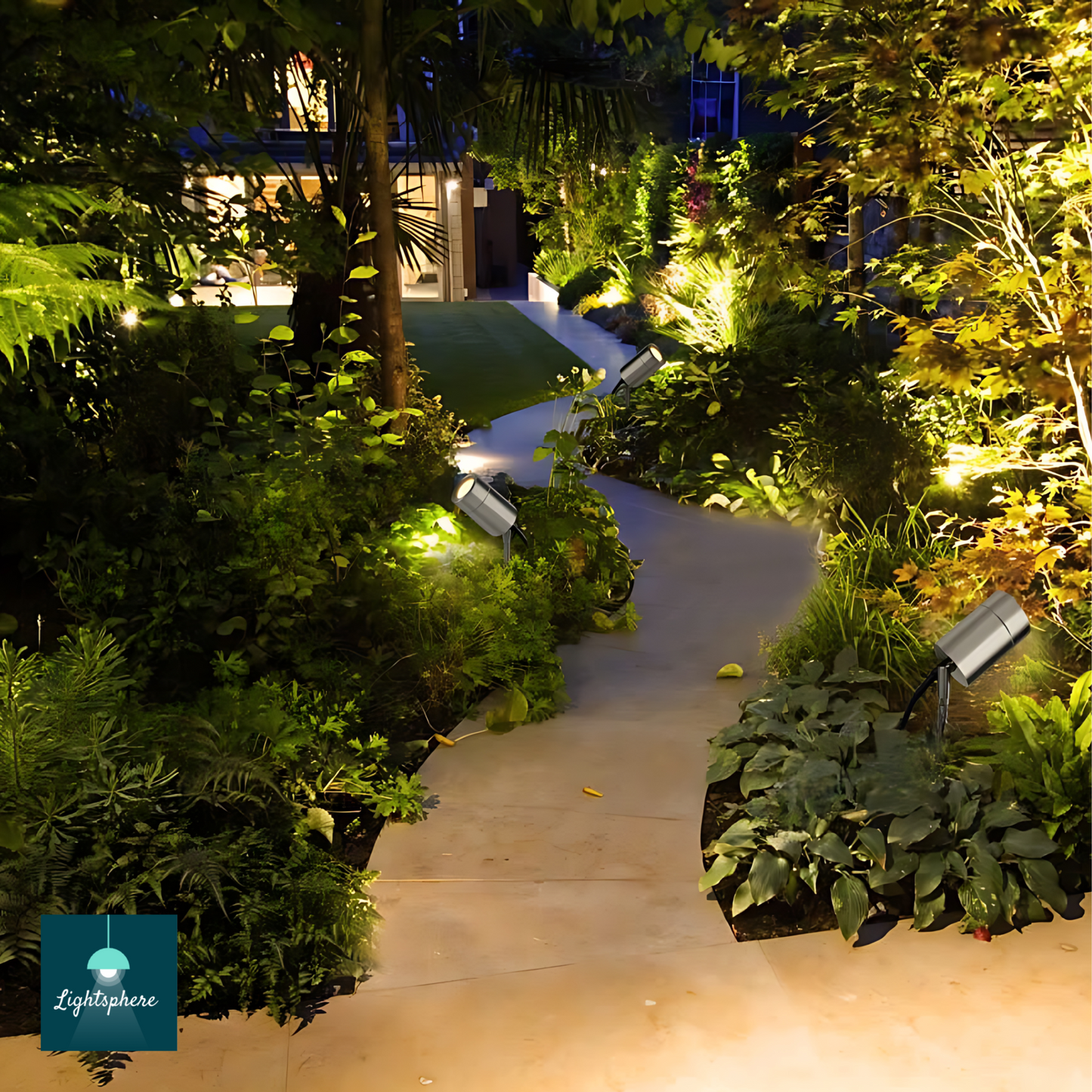 Modern garden lights