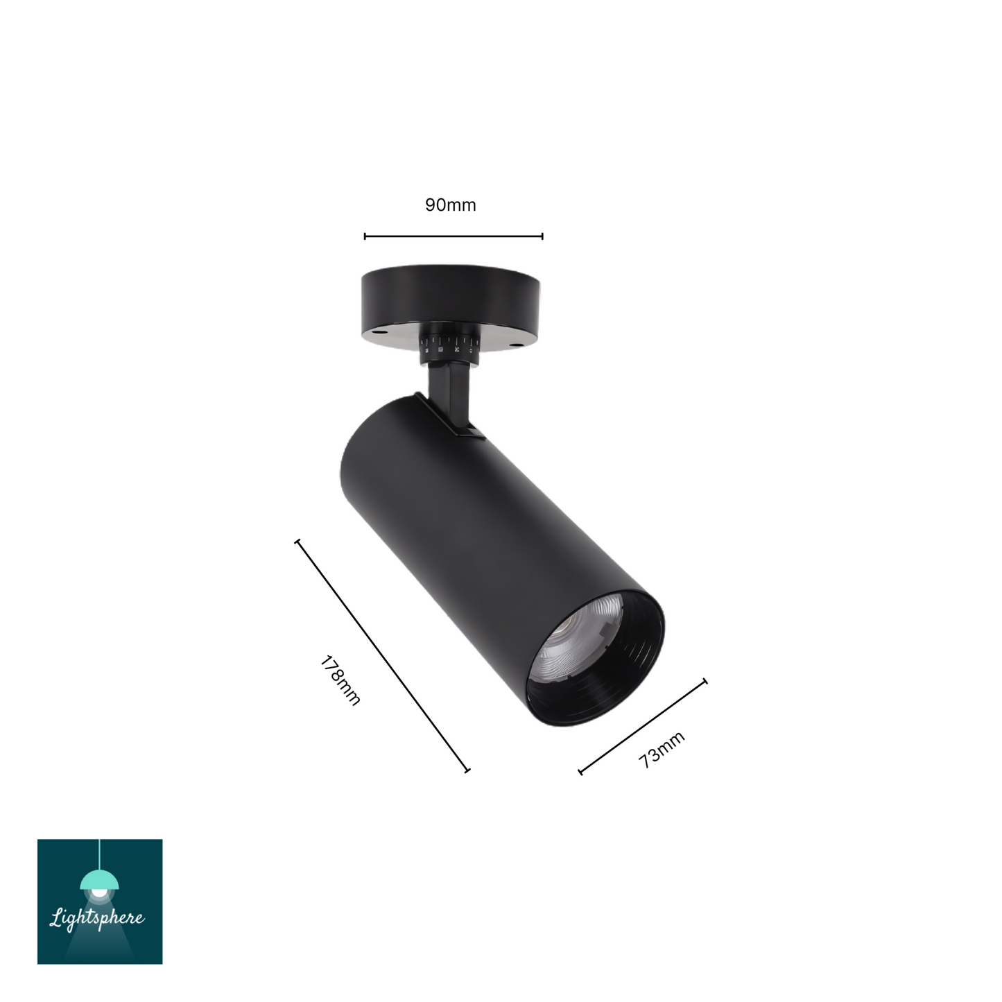 Modern ceiling spotlights