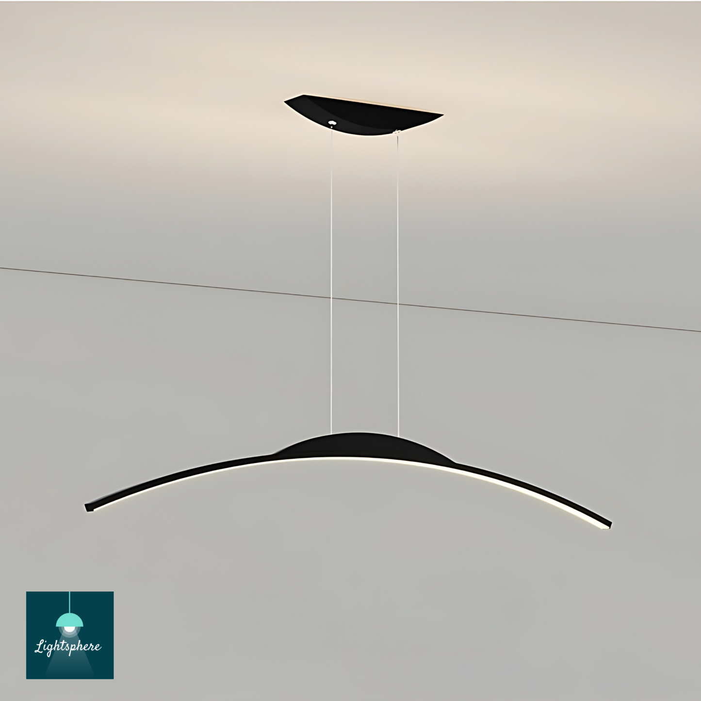 Modern LED ceiling light fixture