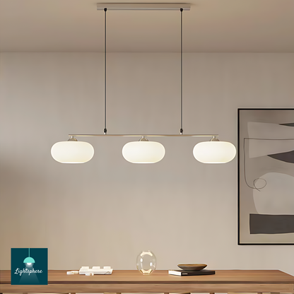 Elegant pendant light trio for modern interiors