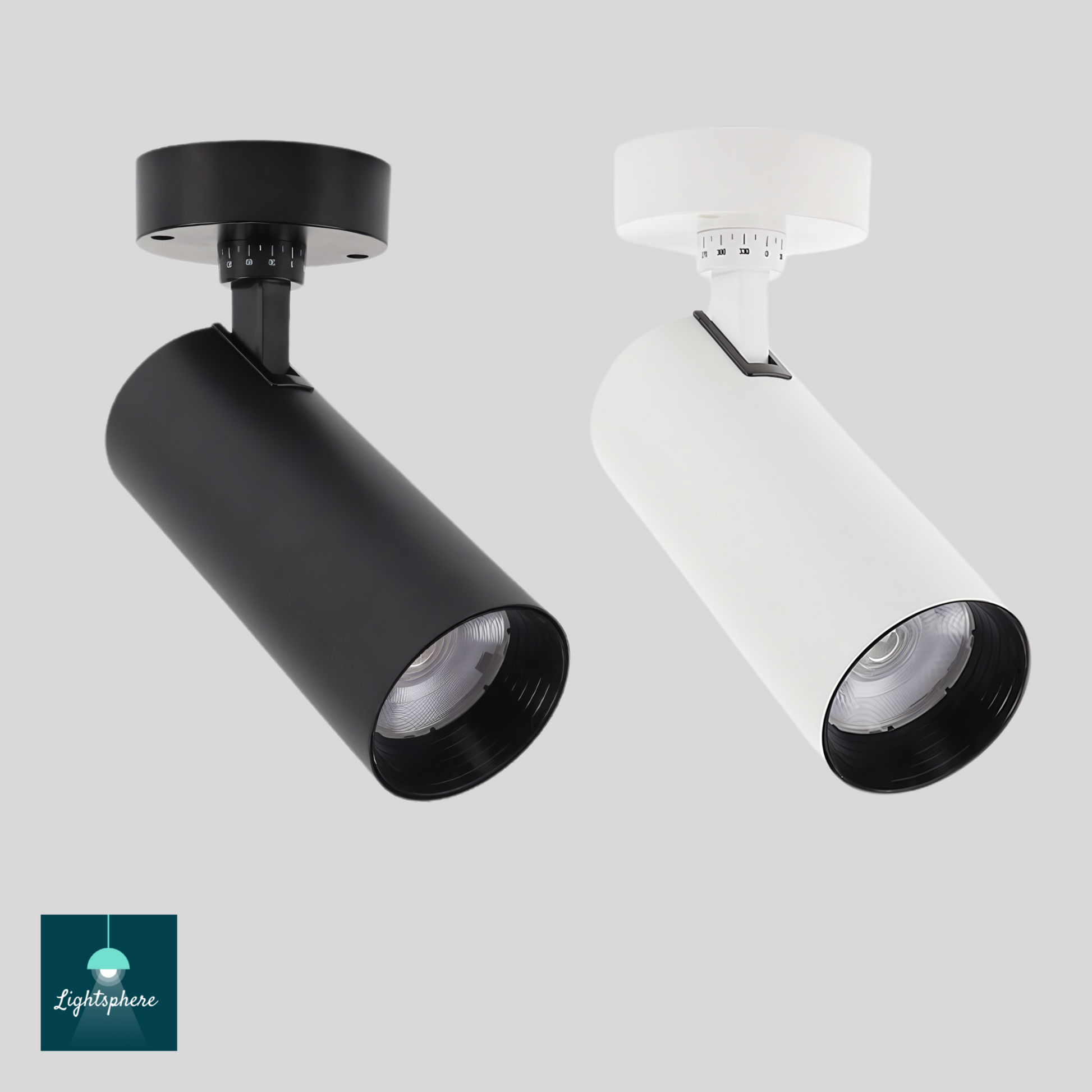 Stylish ceiling spotlights