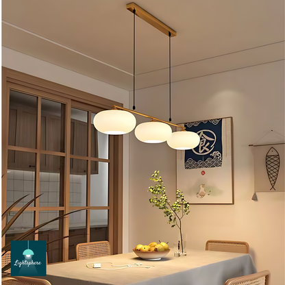 Elegant hanging pendant light for dining area