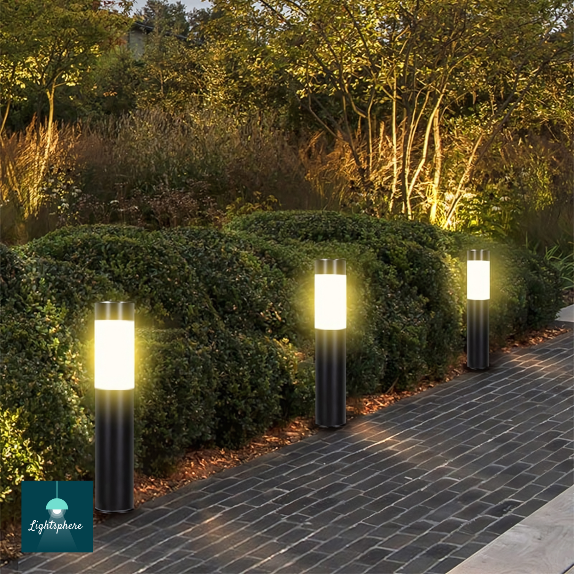 Outdoor solar garden light