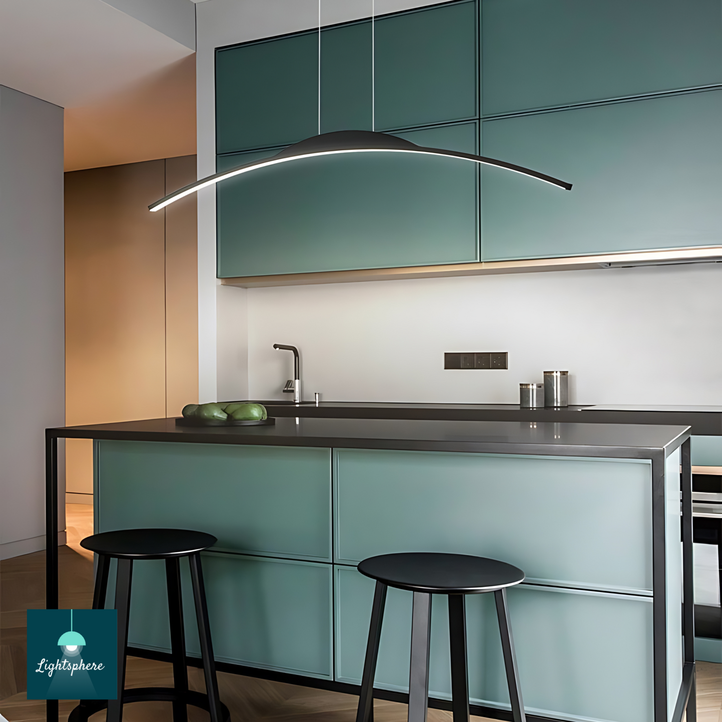 Stylish LED ceiling light fixture