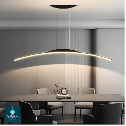 LED ceiling light with modern touch